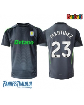 Aston Villa Emiliano Martinez #23 Portarii Tricou Fotbal Replică 2025-26 Barbati Acasa